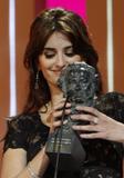 Penelope Cruz Photos Receiving Award Best Supporting Actress Goya Awards