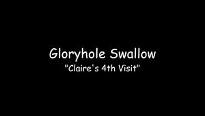 Glory hole swallow claire