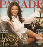 Catherine Zeta Jones in Parade Magazine