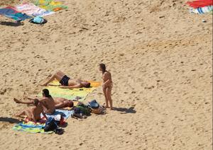 Trip to Portugal Beach Bikini Topless Teen Candid Spy g4iv096oy1.jpg